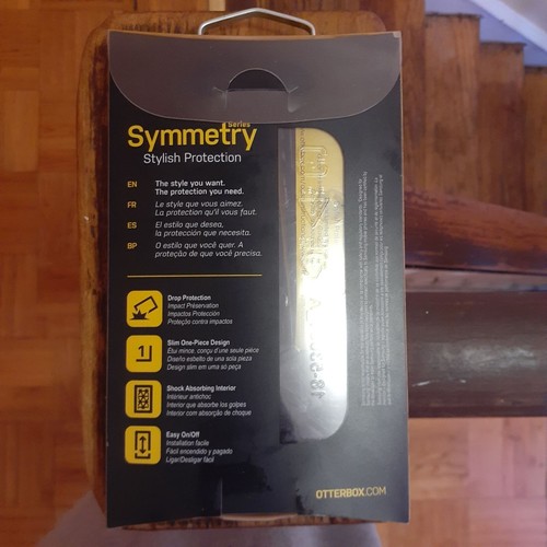 Otterbox Symmetry Series Black Case for Samsung Galaxy S6 Edge Plus - Picture 2 of 5