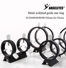 Adjustable Finder Guiding Scope Ring Set Inside Diameter 42/50/60/68/80/90/102mm