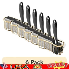 3 Piece Gold Sink Organizer Caddy Brush Set Cleaning Tools Kitchen Use