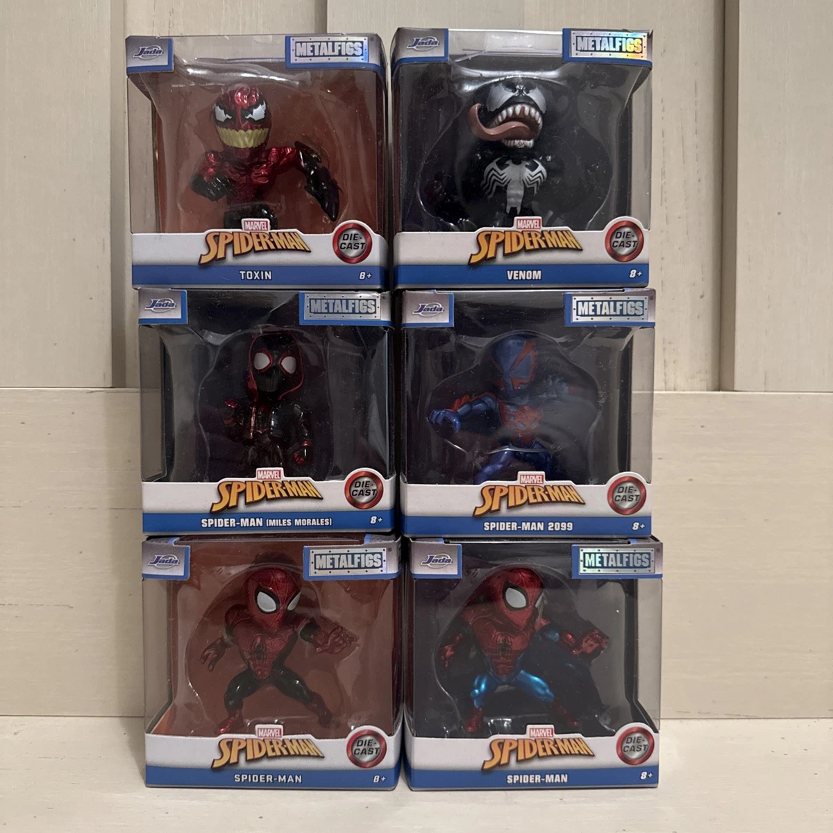Jada Toys- Marvel Spiderman in Die- Cast, 253223005, +8 Anni, Personaggio da Col