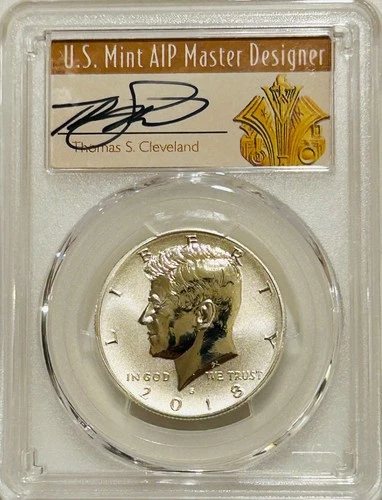 2018 S Silver Kennedy Reverse Proof Half Dollar PCGS PR69 First Strike