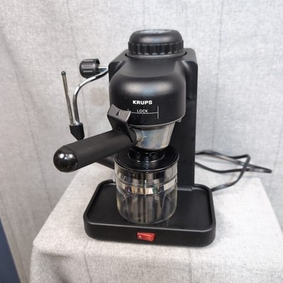 Krups 972 IL Primo Espresso Cappuccino Coffee Maker Frother + Carafe Portafilter