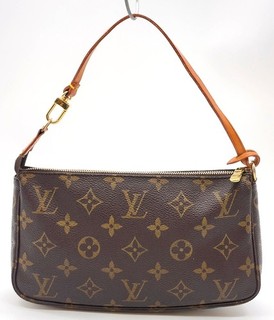 Auth Louis Vuitton Monogram Pochette M51980 Accessoires Pouch NS070323