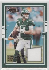 2020 Panini Donruss Donruss Threads Orange Sam Darnold #14 06p2