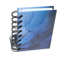 Staples Wire Binding Hard Cover Mini Pocket Size Notebook Journal 5.75" x 3.65"