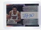 TRAYCE JACKSON-DAVIS 2024-25 PRIZM BLACK SENSATIONAL SILVER A AUTO Q6846