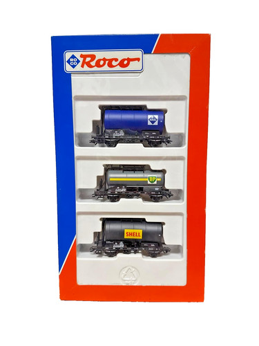 Roco H0 44088 Kesselwagen-Set,  Originalverpackung | Zustand: Gebraucht