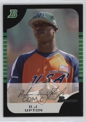 2005 Bowman Draft BJ Upton #BDP142 0i6