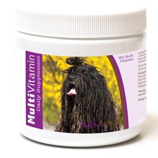 Healthy Breeds Multi Vitamin Soft Chews for Dogs 60 Count Daily Supplement