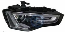 FARO FANALE PROIETTORE DX BIXENO S/CENTR PER AUDI A5 2011> PARABOLA NERA