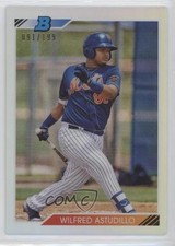 2020 Bowman Heritage Chrome Prospects Refractor 91/199 Wilfred Astudillo f0v