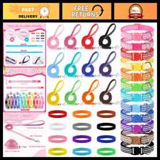 36 Pcs Adjustable Puppy Collar  Leash Set, Soft Nylon for Small/Medium Dogs