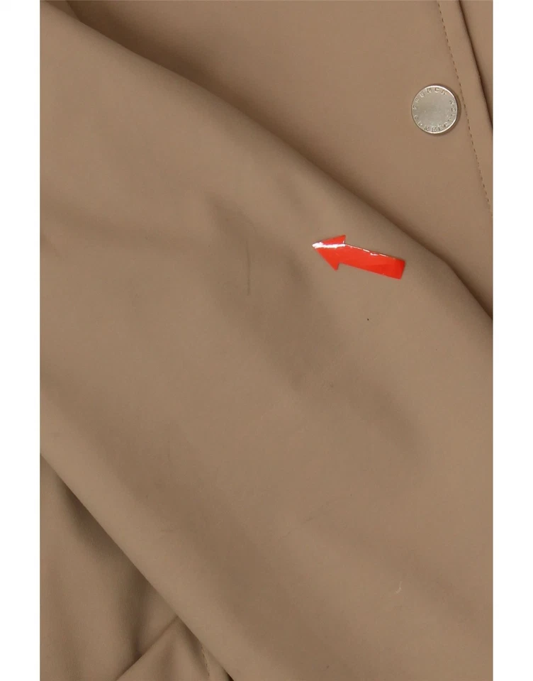 Chaqueta cortavientos con capucha para mujer FRENCH CONNECTION UK 14 mediana beige DW47 Foto 3 de 4