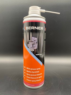 Berner Weißes Sprühfett 500ml Schmiermittel Instandhaltung Lebensmittelindustrie