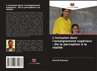 Arvind Sharma | L'inclusion Dans L'enseignement SupéRieur : De La Perception...