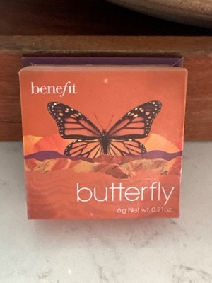 Benefit Cosmetics Blush ~ BUTTERFLY (Golden Orange) ~ Full Size 0.21oz