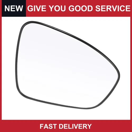 Pack of 1 for Nissan Sentra Rearview Mirror Glass Heated with Backing Plate