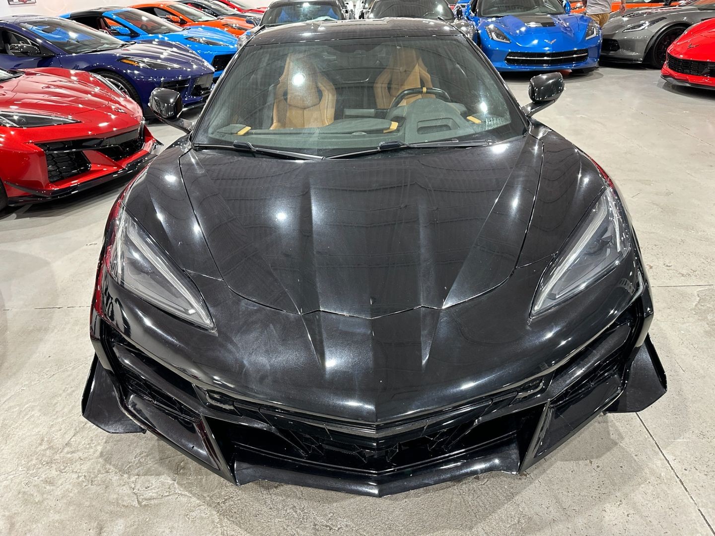 2021 [GBA] Black Chevrolet Corvette   | C8 Corvette Photo 8