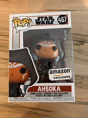 Funko Pop! Star Wars: The Mandalorian Hooded Ahsoka Amazon Exclusive #467 #58285