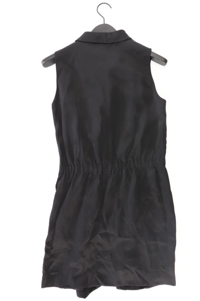 ✨ H&M Etuikleid Kleid für Damen Gr. 38, M Ärmellos schwarz aus Polyester ✨ - Bild 2 von 4