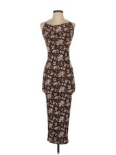 Fashion Nova Women Brown Cocktail Dress S