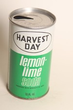 Harvest Day Lemon Lime soda can