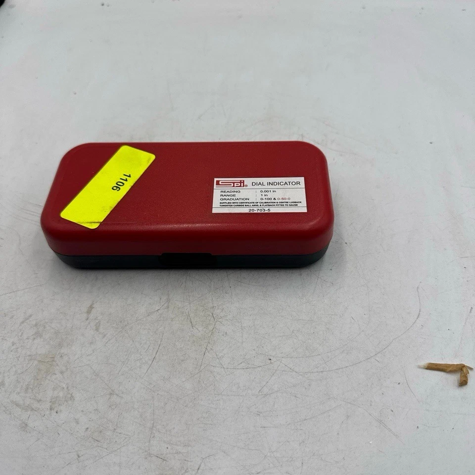 SPI 20-703-5 Standard Dial Indicator 1 Inch Range 0.001 Inch - Image 2 of 4