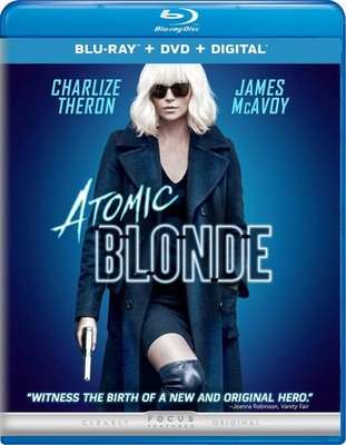 Atomic Blonde Blu-ray Charlize Theron NEW