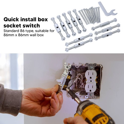 Wall Outlet Repair Tool Standard Size Junction Box Repair Set For Electrical Box - Bild 17 von 23