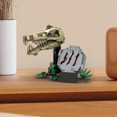 Jurassic Park Tyrannosaurier Schädel Fossil Spielzeug Bausteine Junge Geschenke