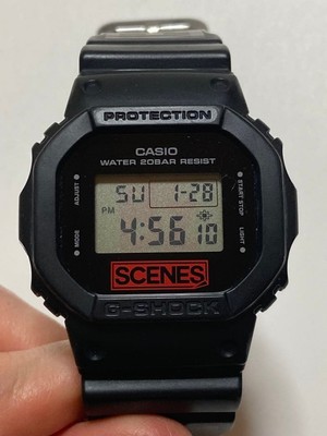 Casio G-Shock DW5600-BZ B'z 30th Anniversary Limited Model Uhr Schwarz Digital