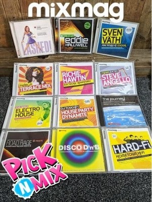 Pick/Make/Build Your Own MIXMAG MAGAZINE COVER MOUNT CD Bundle/Collection