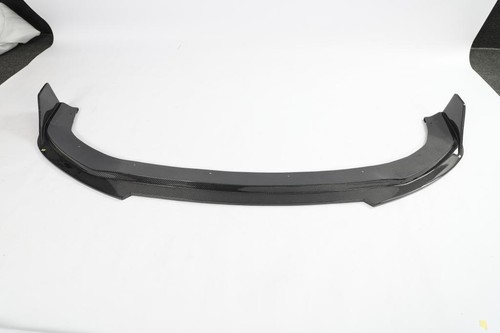 For Audi A7 Sportback S7 2019-2020 Real Carbon Fiber Front Bumper Lip Spoiler - Picture 11 of 13