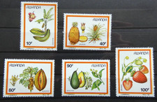 Ruanda 1987 Fr&uuml;chte   Mi 1370- 1374 **, Mi  10 &euro;