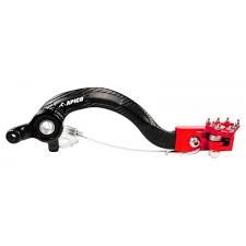 HONDA CRF150 R CRF 150 R 2007-2023 RED TIP APICO REAR BRAKE PEDAL LEVER - Picture 1 of 1