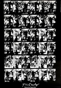 Affiche Tinguely - Fondation Nationale Des Arts Plastiques 1977 - Rare