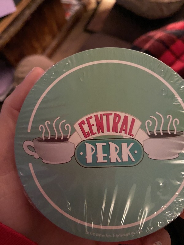 Friends Central Perk Trivia Quiz Coasters