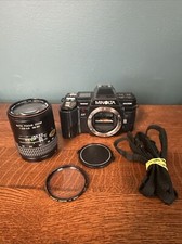 Minolta Maxxum 7000 35mm Camera with 28-80mm Auto Focus Lens, 55 UV Filter  Cap