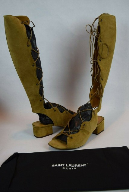 ysl gladiator sandals