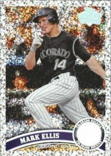 MARK ELLIS 2011 TOPPS UPDATE DIAMOND ANNIVERSARY #US82 ROCKIES  (BOX 43 ID:14074