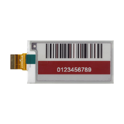 2.6-inch e-paper e-ink display 4 grayscale black, white, red 3-color EPD