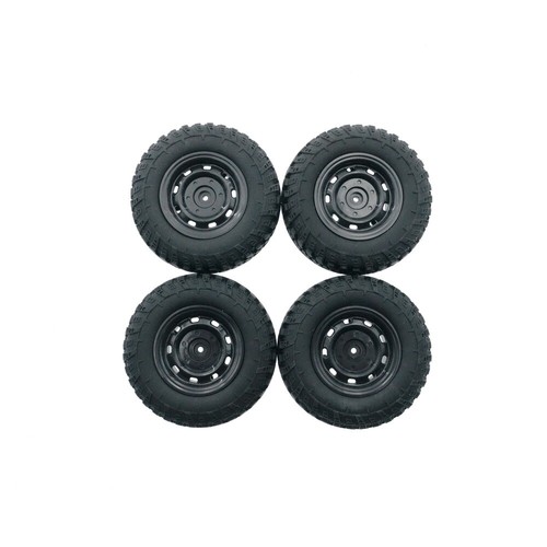 4Pcs RC Car Tires Upgrade Set For MN D90 D91 D99 MN99S C14 C24 C34 C44 Models - Spare Parts Accessories