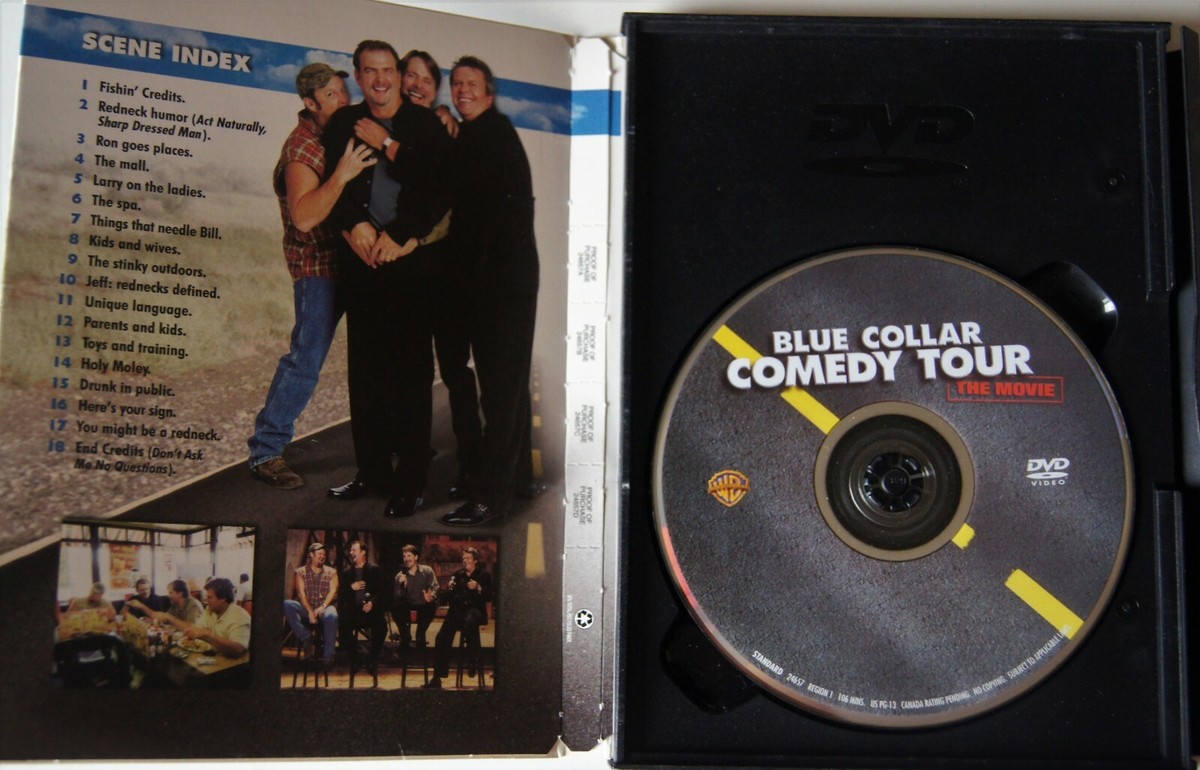 Blue Collar Comedy Tour: The Movie (DVD, 2003) Jeff Foxworthy Ron
