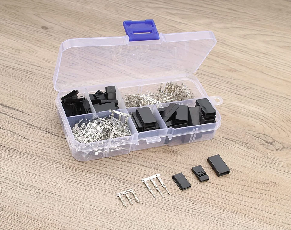 30er Set JR Servo Stecker 3-Pin 2,54 mm für RC Drohnen, Helis & Autos - Bild 4 von 4