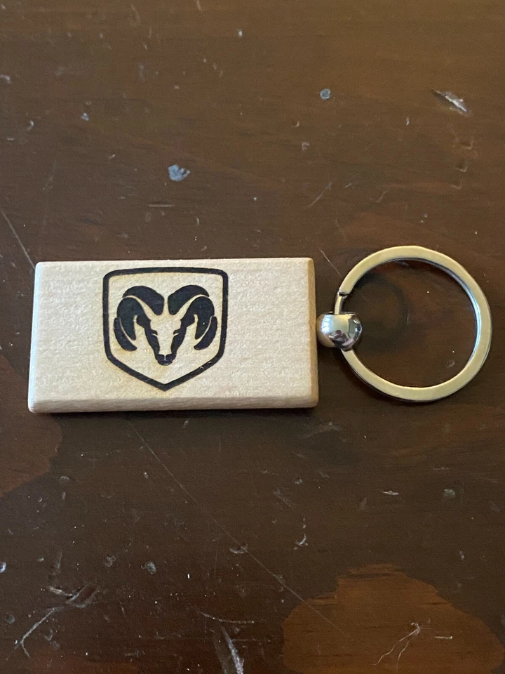 Ram Truck Wooden Key Fob - Image 4 of 4