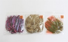 30 Pcs NEW Silicone Spinnerbait Buzzbait Skirts Spider-Cut Fishing jighead jig