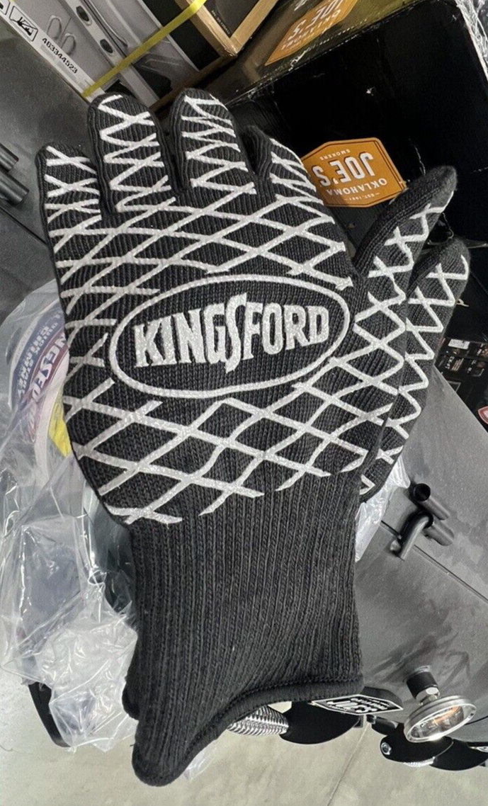 KINGSFORD DELUXE CHARCOAL CHIMNEY STARTER Quick Start Fire +Gloves BBQ