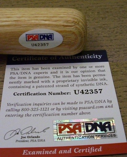 Bob Lemon Signed Louisville Slugger Mini Baseball Bat - PSA DNA - Picture 3 of 3