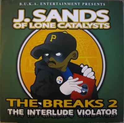 2xLP J. Sands The Breaks 2 - The Interlude Violator GREEN CLEAR NEAR MINT