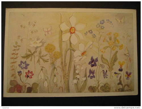 Sweden Kalmar 1945 Papillon Butterfly Schmetterling M